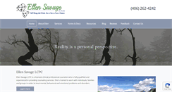 Desktop Screenshot of ellensavage.com